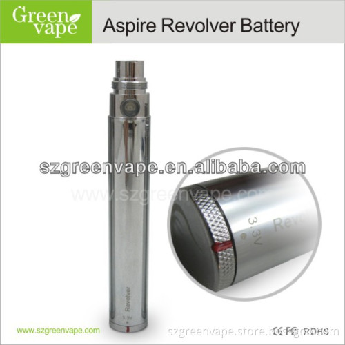 Promotion !!Hottest Variable Voltage colorful E Cig Aspire Revolver Twist Battery in large stcok